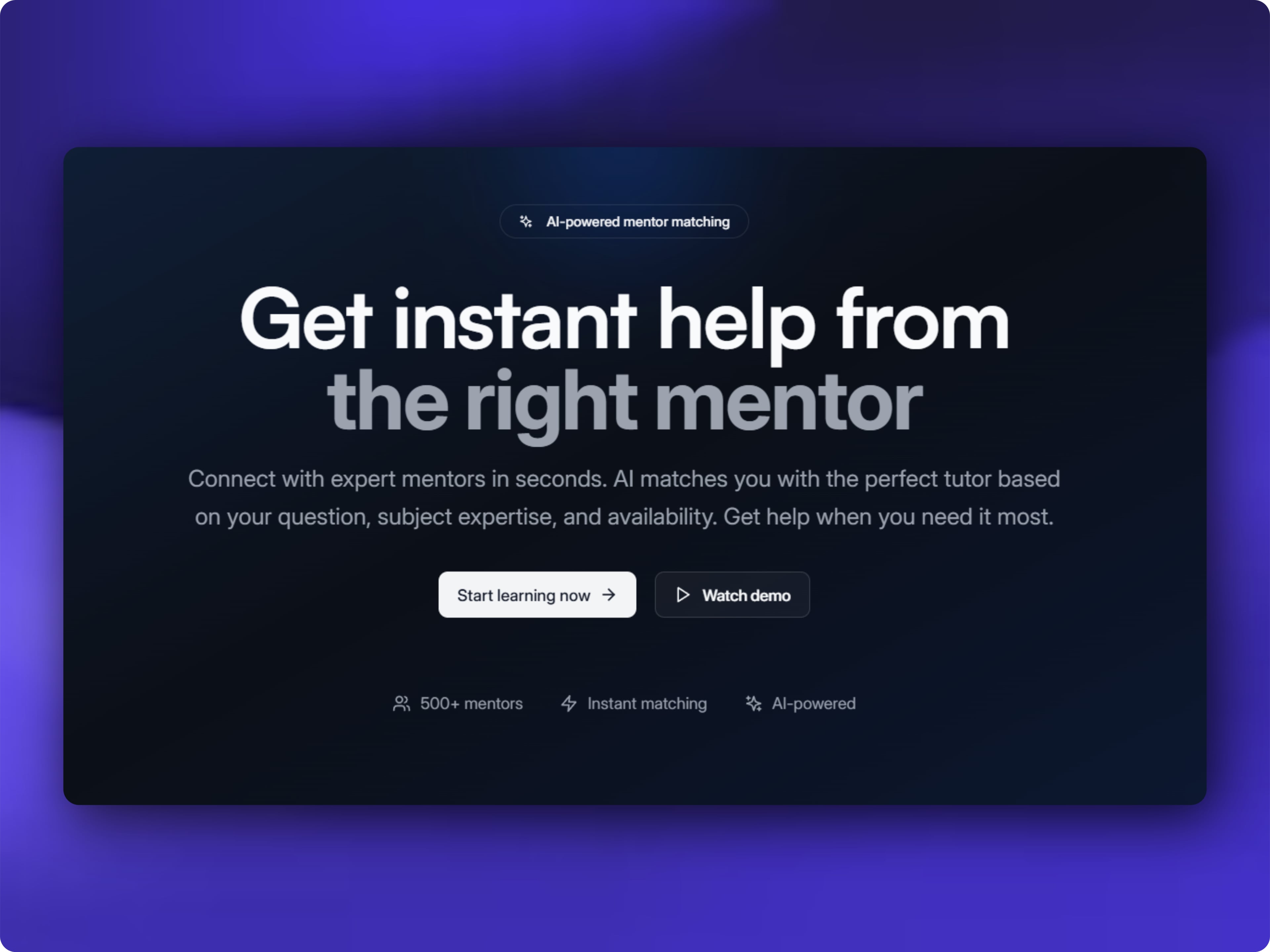 Acadly Mentor