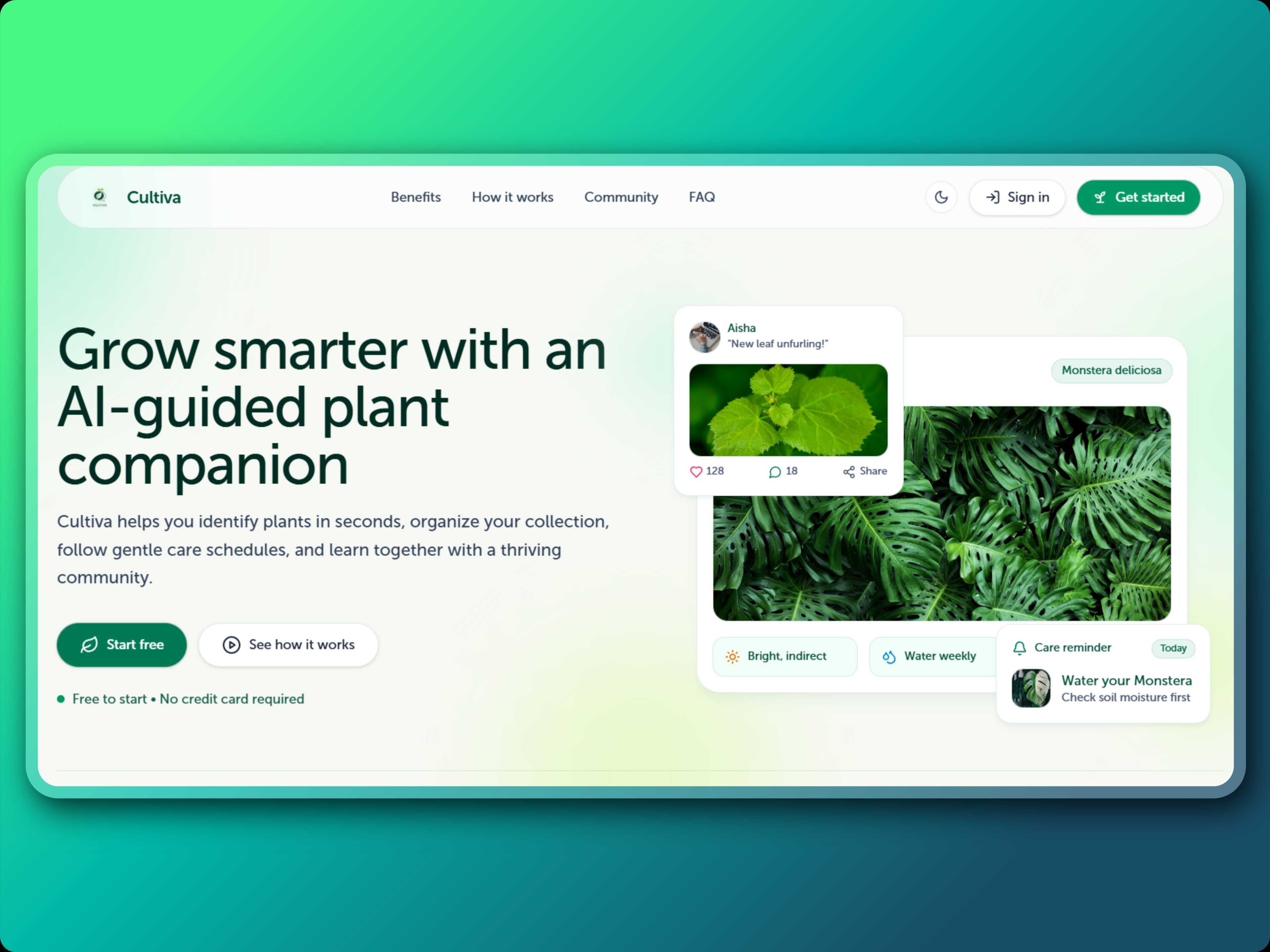 Cultiva - Plant Care Assistant