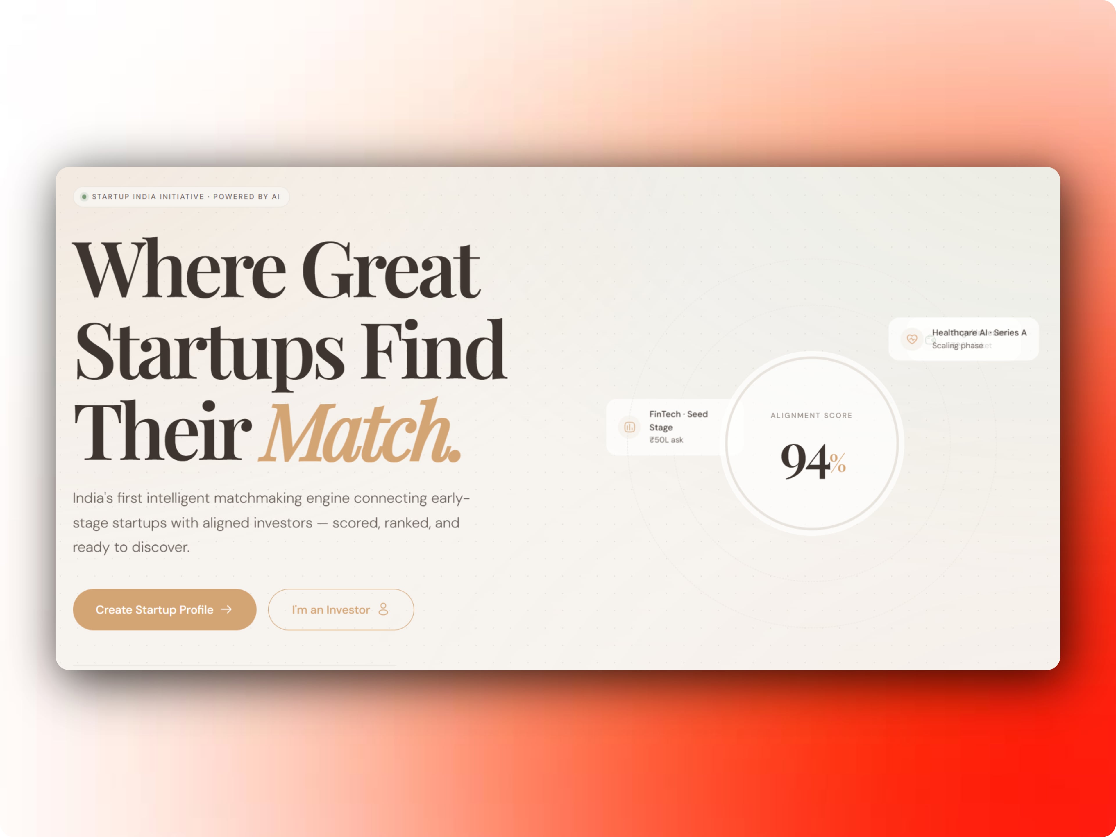 Nexus - Startup-Investor Discovery Platform